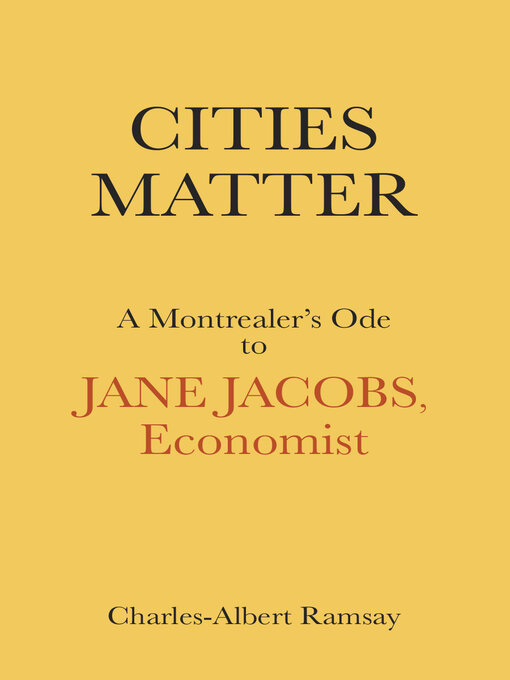 Title details for Cities Matter by Charles-Albert Ramsay - Available